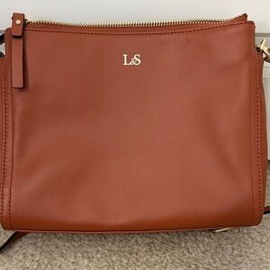 L&S Women's Brown Crossbody Bag